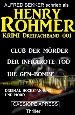 Krimi Dreifachband 001 - Dreimal Hochspannung und Mord