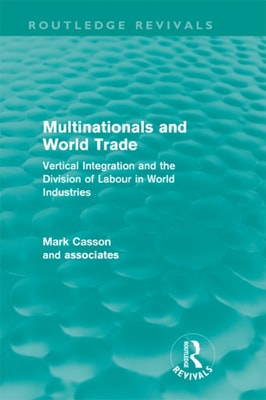 Multinationals and World Trade (Routledge Revivals)