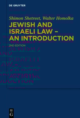 Jewish and Israeli Law - An Introduction