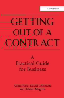 Getting Out of a Contract - A Practical Guide for Business