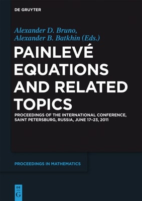 Painleve Equations and Related Topics