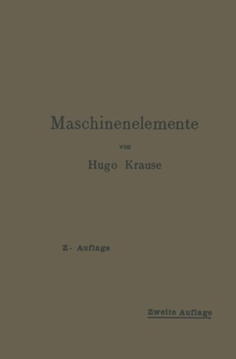 Maschinenelemente