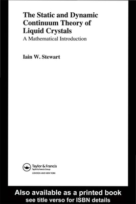 Static and Dynamic Continuum Theory of Liquid Crystals