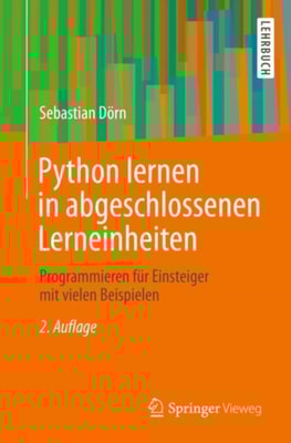 Python lernen in abgeschlossenen Lerneinheiten
