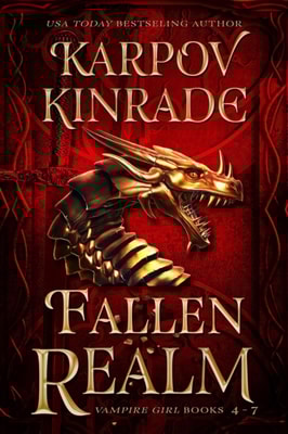 Fallen Realm (Vampire Girl Books 4-7)