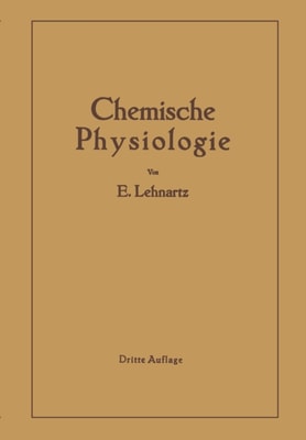 Einführung in die chemische Physiologie
