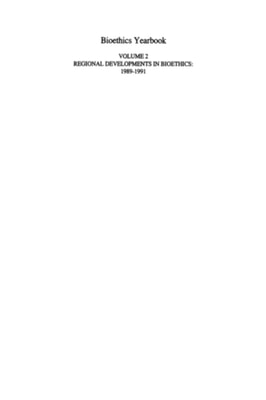Bioethics Yearbook