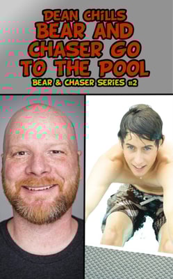 Bear and Chaser Go to the Pool