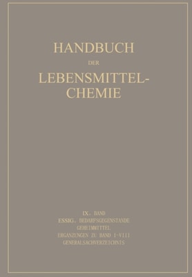 Essig Bedarfsgegenstände Geheimmittel