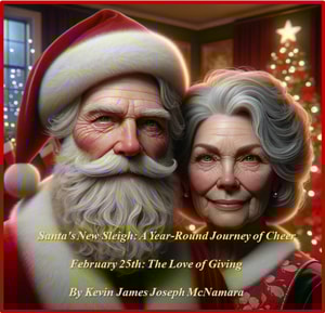 Santa's New Sleigh: A Year-Round Journey of Cheer - February 25th: The Love of Giving
