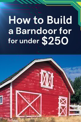 How to Build a Barndoor  for under $250
