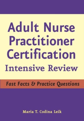 Adult Nurse Practitioner Certification