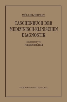 Taschenbuch der medizinisch-klinischen Diagnostik