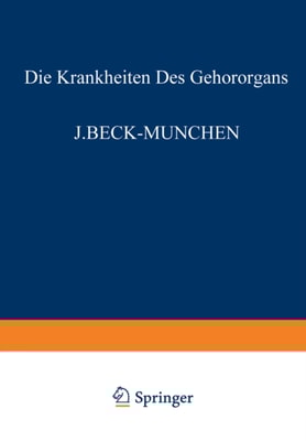 Die Krankheiten des Gehörorgans