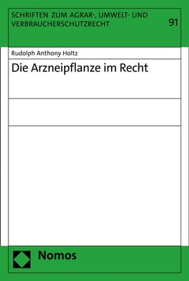 Die Arzneipflanze im Recht