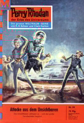 Perry Rhodan 58: Attacke aus dem Unsichtbaren