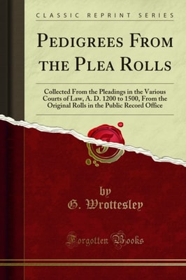Pedigrees From the Plea Rolls
