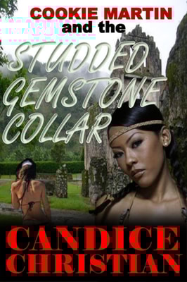 Cookie Martin and the Studded Gemstone Collar