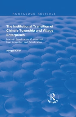 Institutional Transition of China's Township and Village Enterprises