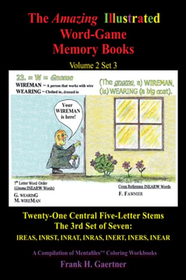 Amazing Illustrated Word-Game Memory Books Volume 2 Set 3