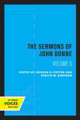 Sermons of John Donne, Volume V