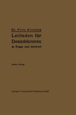 Leitfaden für Desinfektoren in Frage und Antwort