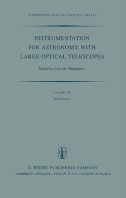 Instrumentation for Astronomy with Large Optical Telescopes