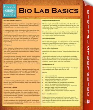Bio Lab Basics