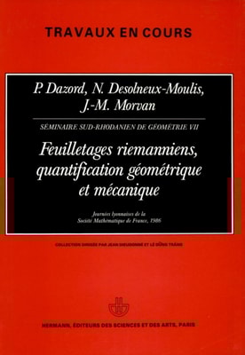 Feuilletages riemanniens, quantification géométrique et mécanique