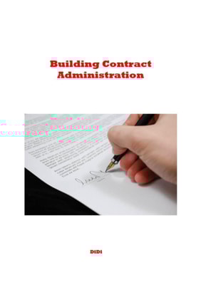 Building Contract Administration