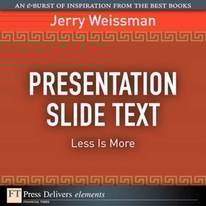 Presentation Slide Text