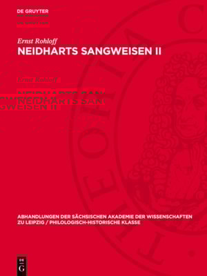 Neidharts Sangweisen II