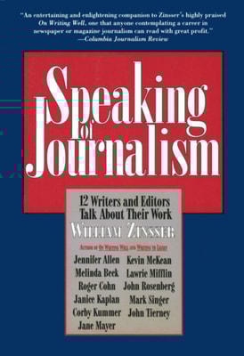 Speaking of Journalism