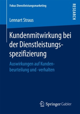 Kundenmitwirkung bei der Dienstleistungsspezifizierung