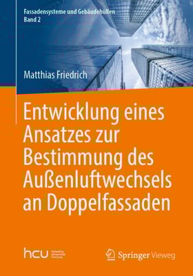 Entwicklung eines Ansatzes zur Bestimmung des Außenluftwechsels an Doppelfassaden