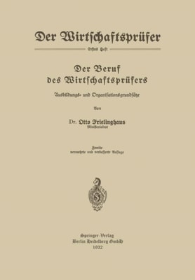 Der Beruf des Wirtschaftsprüfers