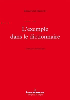 L'exemple dans le dictionnaire