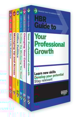 HBR Guides to Managing Your Career Collection (6 Books)