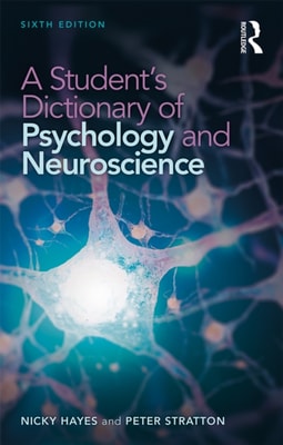 Student's Dictionary of Psychology and Neuroscience