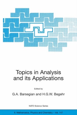 Topics in Analysis and its Applications