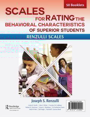 Scales for Rating the Behavioral Characteristics of Superior Students--Print Version