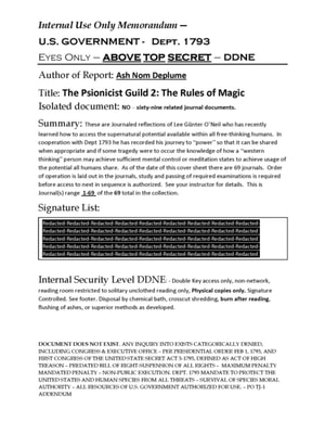 Psionicist Guild 2: The Rules of Magic