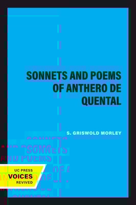 Sonnets and Poems of Anthero de Quental
