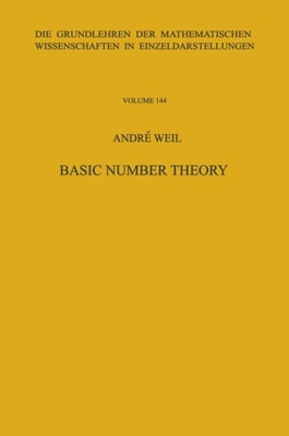 Basic Number Theory.