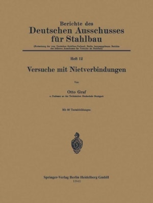 Versuche mit Nietverbindungen