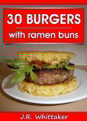 30 Burgers with Ramen Buns
