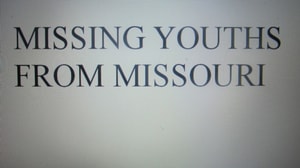 Missing Youths from Missouri