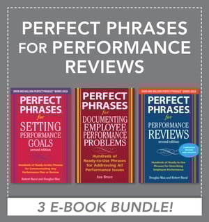 Perfect Phrases for Performance Reviews (EBOOK BUNDLE)