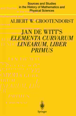 Jan de Witt's Elementa Curvarum Linearum, Liber Primus
