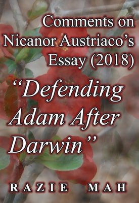 Comments on Nicanor Austriaco's Essay (2018) &quote;Defending Adam After Darwin&quote;